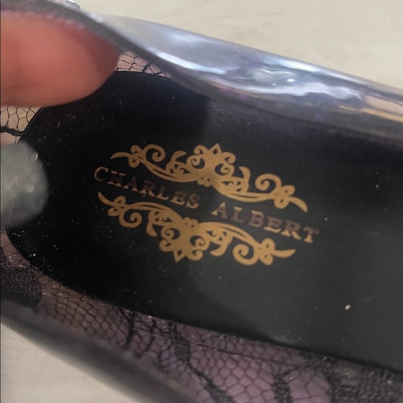 Charles Albert purple plum ballerina jelly flats size 8 - Picture 6 of 15